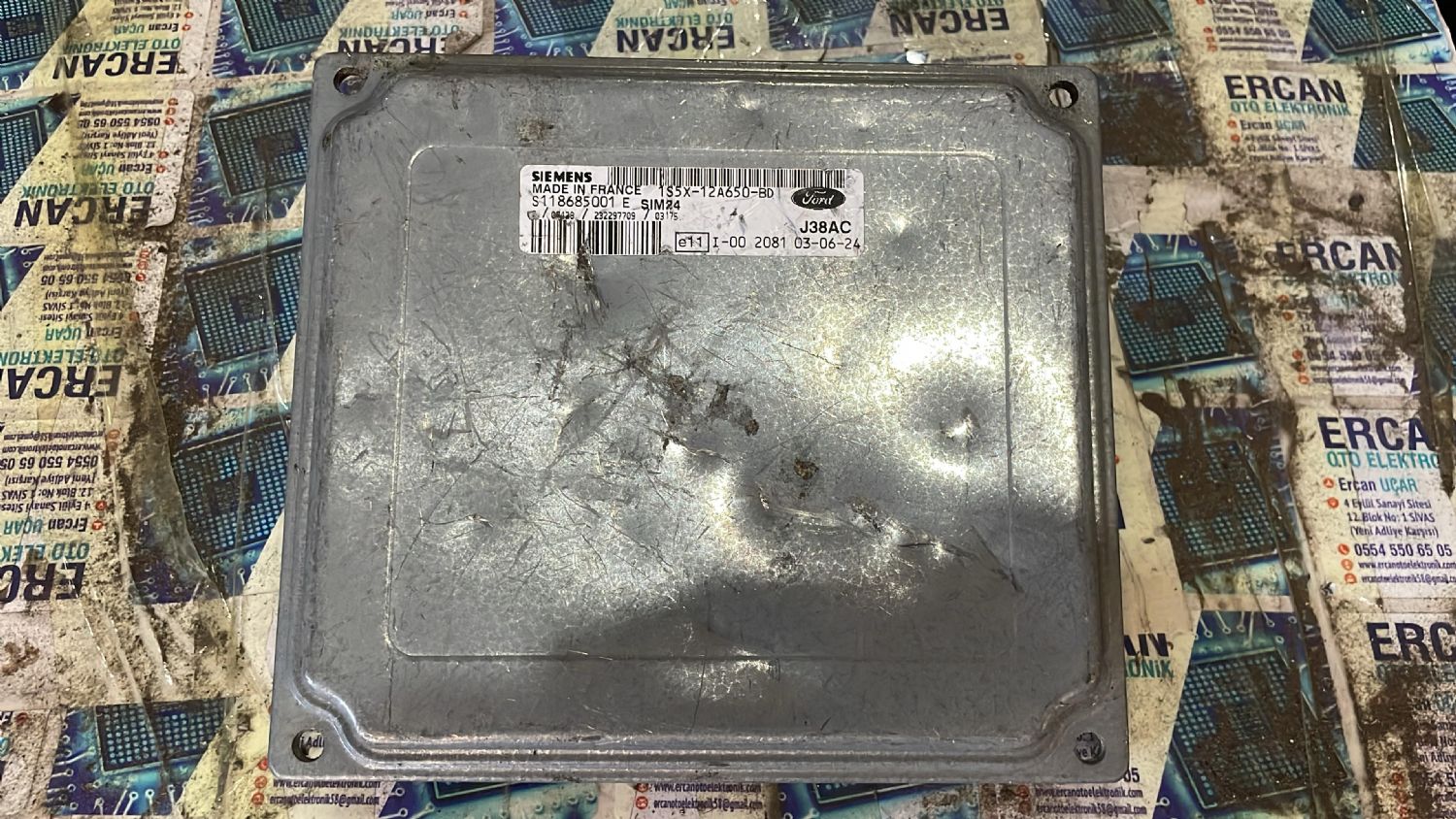 S118685001E Ford Ka Motor Beyni 